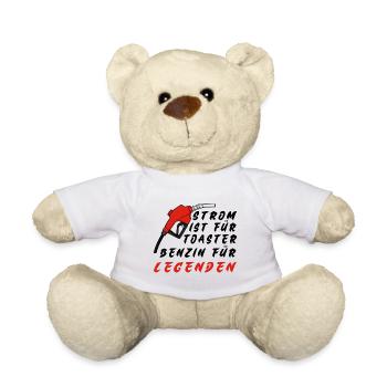 Benzin für Legenden - Teddy - Weiß - Vorne