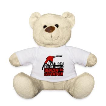Benzin für Legenden - Teddy - Weiß - Vorne
