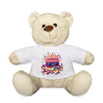 Psy Brain - Teddy - Weiß - Vorne