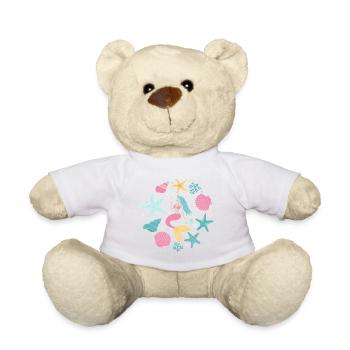 Cute Mermaid  - Teddy - Weiß - Vorne