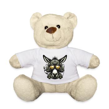 Esel Militär Design - Teddy - Weiß - Vorne