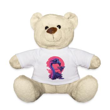 Sundowner Flamingo - Teddy - Weiß - Vorne