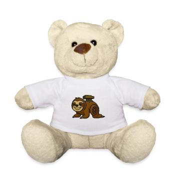 Faultier Turbo Design - Teddy - Weiß - Vorne