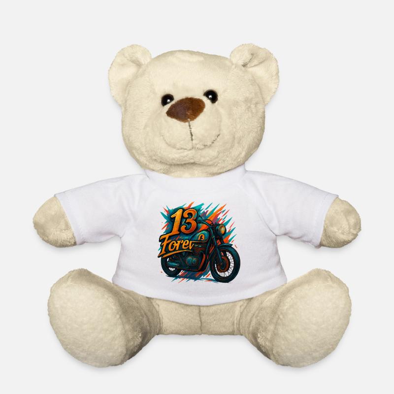 13FarbeMoto - Teddy - Weiß