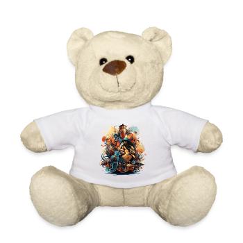 The Instrument Harmony - Teddy Bear - white - Front