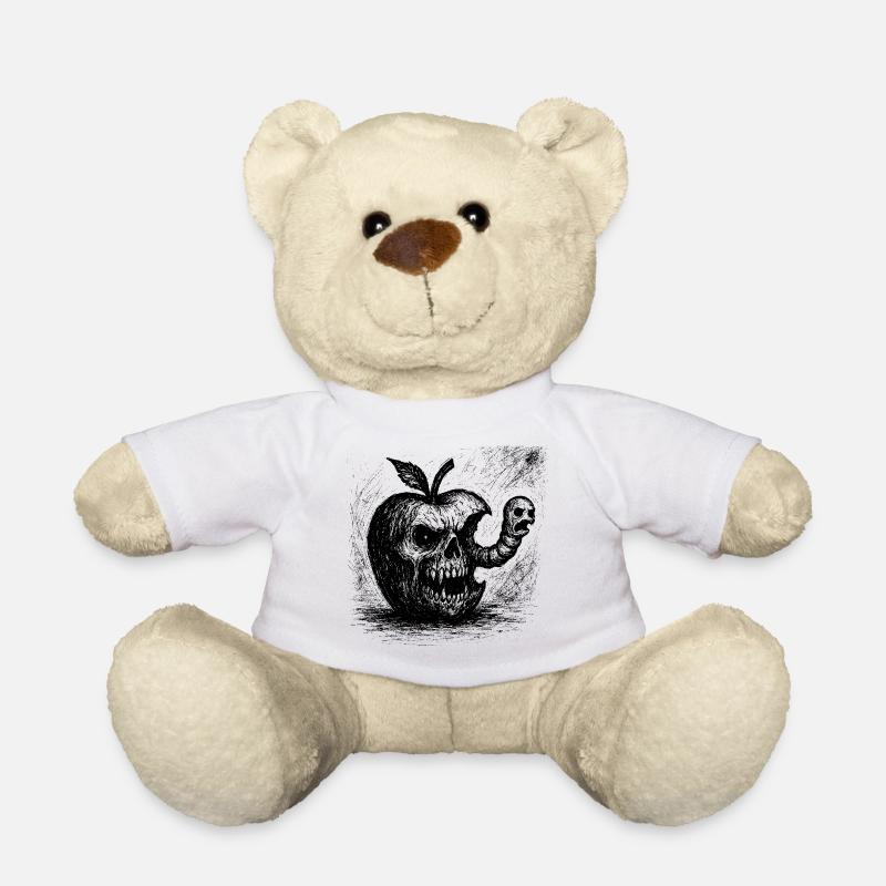Verdammnis-Wurm - Teddy - Weiß