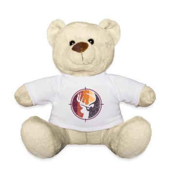 Vintage Jagdblick - Teddy - Weiß - Vorne