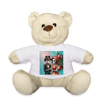 Weihnachtsromantik der Knochen. - Teddy - Weiß - Vorne