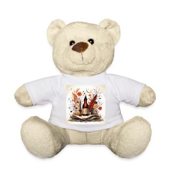 Tinte und Verse - Teddy - Weiß - Vorne