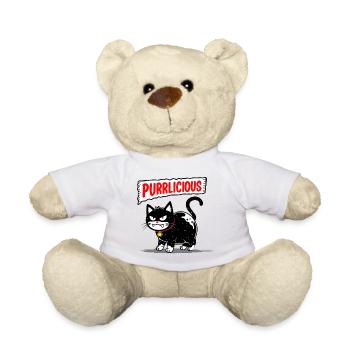 Pourpre de chat - Nounours - blanc - Devant