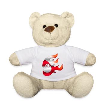 Drapeau du Groenland - Groenland - Ninja - Nounours - blanc - Devant
