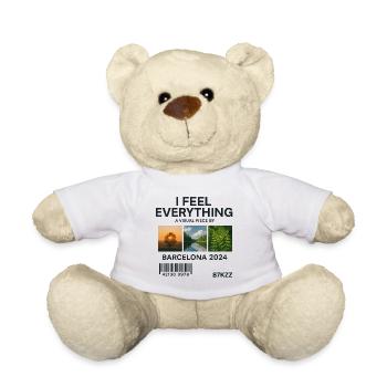I Feel Everything: Visuelles Werk Barcelona - Teddy - Weiß - Vorne