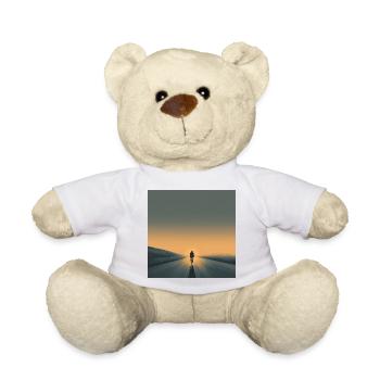 Riding into the Sunset – Freiheit auf zwei Rädern - Teddy - Weiß - Vorne