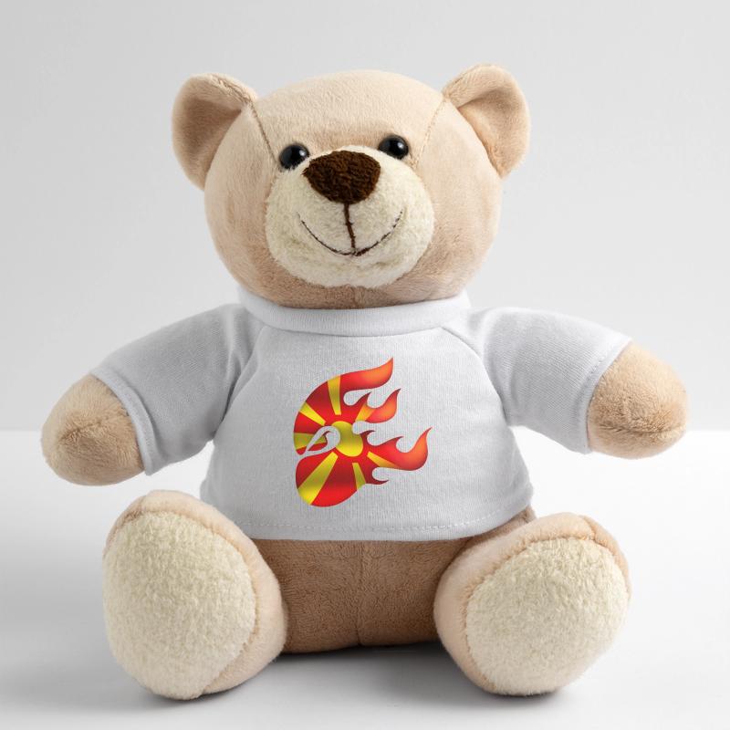 Drapeau de la Macédoine - Macédoine - Ninja Nounours
