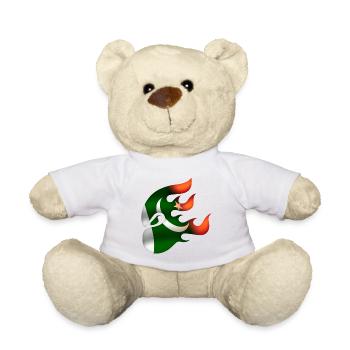 Drapeau du Pakistan - Pakistan - Ninja - Nounours - blanc - Devant