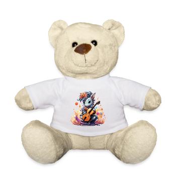 Melancholic Strings Unicorn - Teddy Bear - white - Front