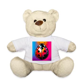 Marienkäfer - Teddy - Weiß - Vorne