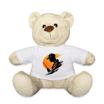 Artist Painting Studio - Teddy Bear - white - Front