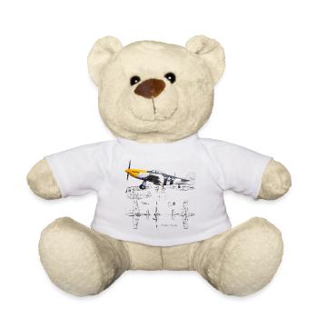 P-51 - Teddy - Weiß - Vorne