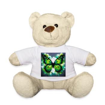 Schmetterling - Teddy - Weiß - Vorne