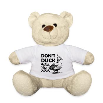 Wildnis-Motiv mit Fjäll Norden - Teddy - Weiß - Vorne