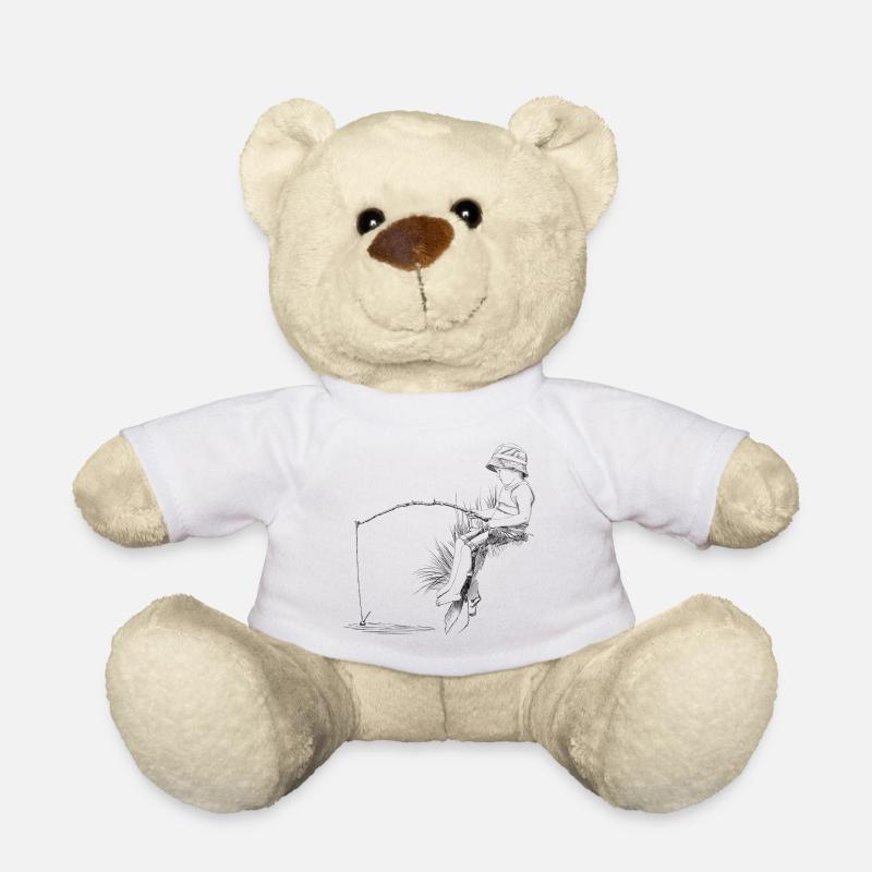 Angler - Teddy - Weiß