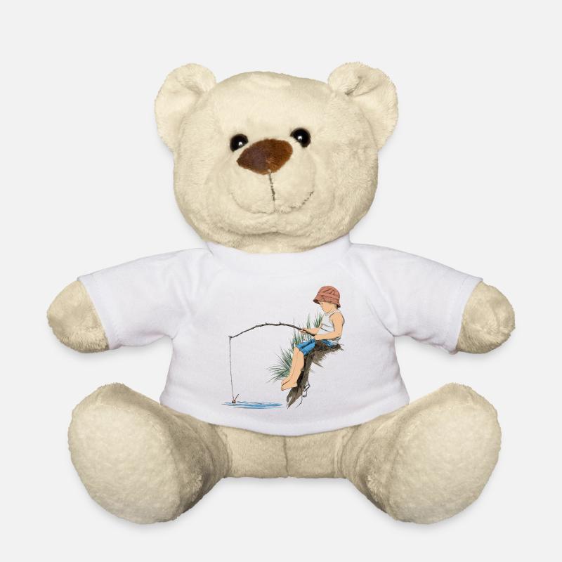 Angler - Teddy - Weiß