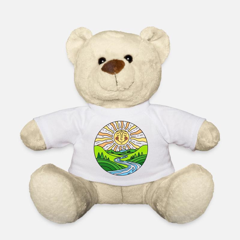 Sunshine - Teddy Bear - white