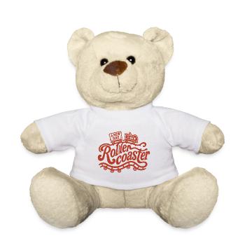 Rollercoaster - Teddy Bear - white - Front