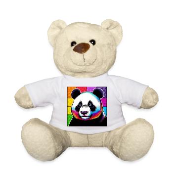 Panda - Teddy - Weiß - Vorne