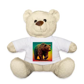 ours - Nounours - blanc - Devant