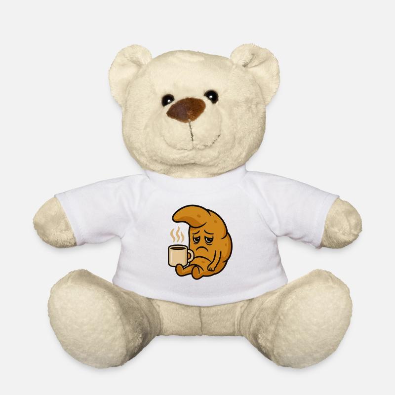 Anti Montag Kipferl - Teddy - Weiß