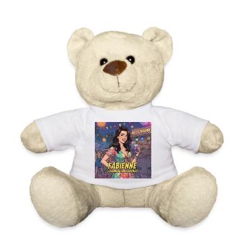 Fabienne (Sambuca, Bazooka) - Teddy Bear - white - Front