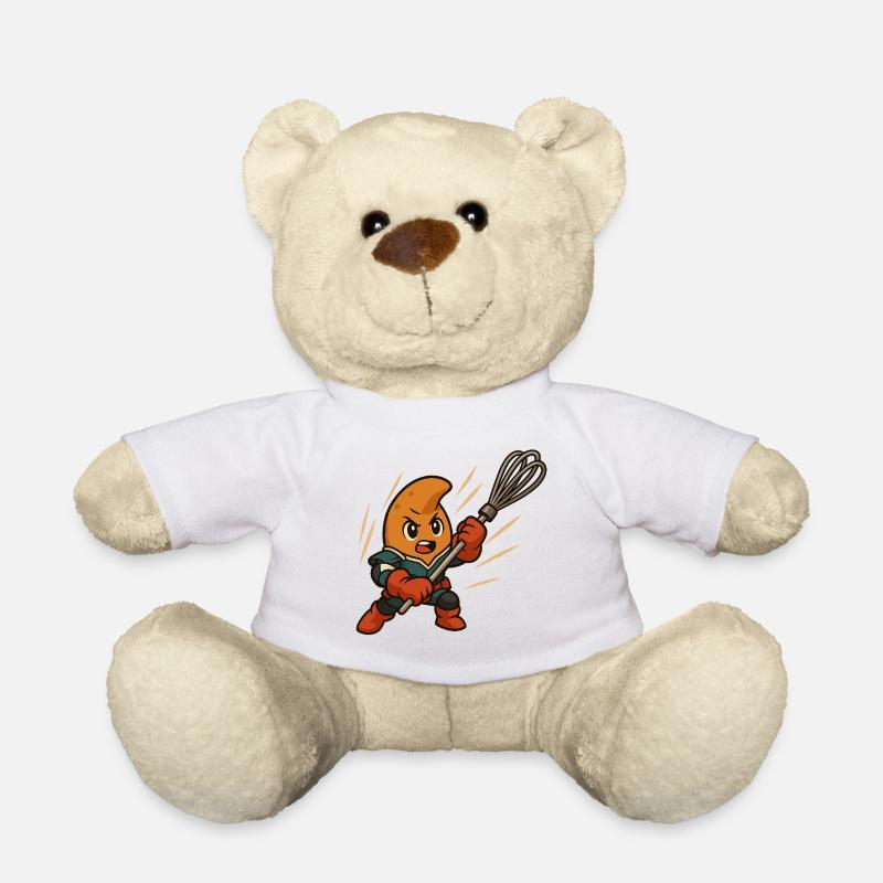 Croissants d’anime - Nounours - blanc