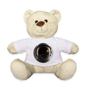 Space Astronaut Design - Teddy Bear - white - Front
