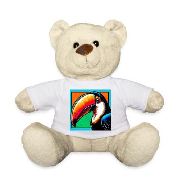Tukan - Teddy - Weiß - Vorne
