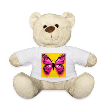 papillon - Nounours - blanc - Devant
