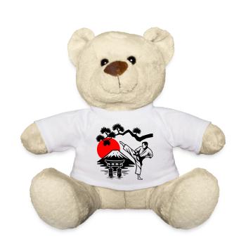 Karate Natur - Teddy - Weiß - Vorne
