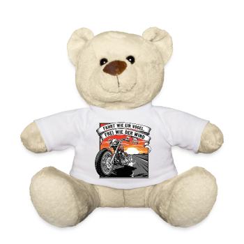 Frei wie der Wind - Teddy - Weiß - Vorne
