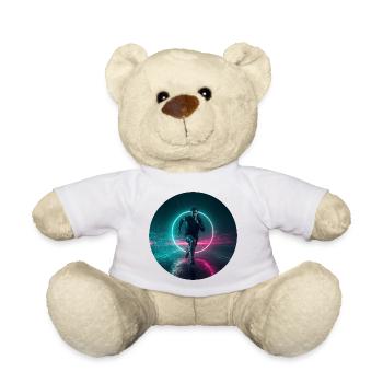 Luminous Nights Running Motif - Teddy Bear - white - Front