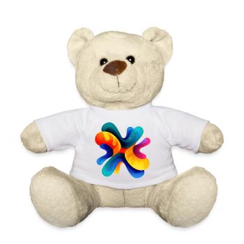 Muster - Teddy - Weiß - Vorne