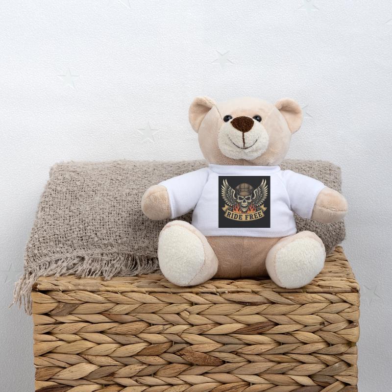 Conception de crâne de motard Nounours