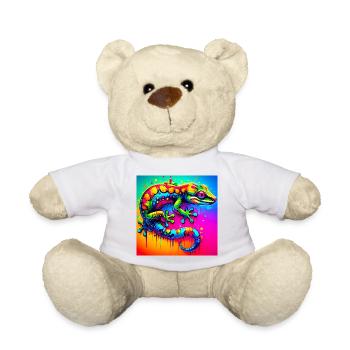 Gecko - Teddy Bear - white - Front
