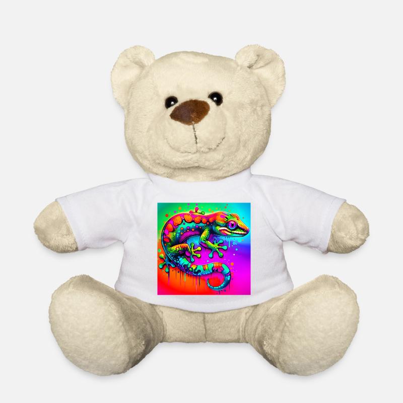 Gecko - Teddy - Weiß