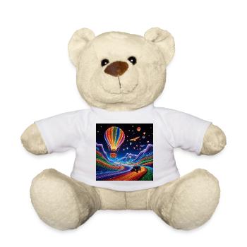 Balade Onirique en Ballon Lumineux - Nounours - blanc - Devant