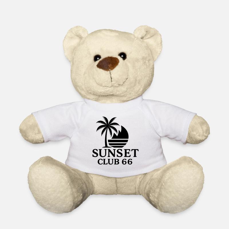 Sunset Club 66 - Black Label - Teddy - Weiß