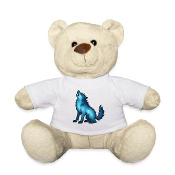 Soul Animal and Guardian Being: Werewolf - Teddy Bear - white - Front