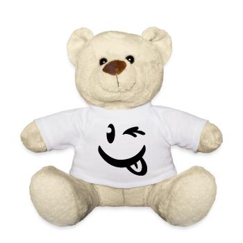 A Smile a Day: Your Shop of Joy and Style - Teddy Bear - white - Front