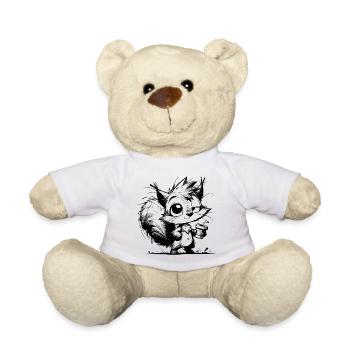 Coffee Energy replaces squirrel hibernation - Teddy Bear - white - Front