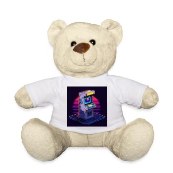 Arcade Dreams – Zurück in die 80er - Teddy - Weiß - Vorne